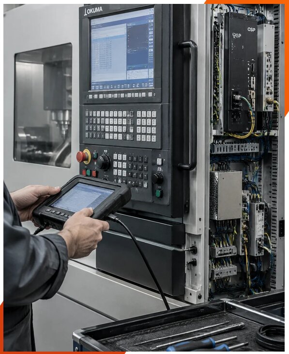 Ремонт систем Okuma OSP в Ирбите от 8794 р. | ЮнионикРу